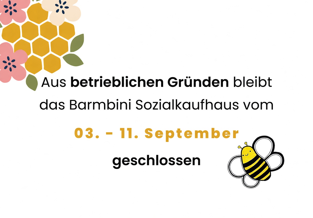 Barmbini-Schließung-Schild